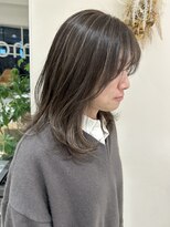 ナチュラルハイライト/白髪ぼかしも可能