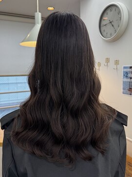 アピッシュ シェリ(apish cherie) セミロング韓国風パーマ