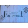 フォー スウィート(For sweeT)のお店ロゴ