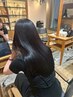 【癖、広がりに◎】カット+髪質改善ストレート　 　　22000→17600