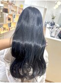 韓国風ブルーブラック