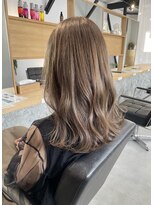 リブ(LIV)&nbsp;サンドベージュ/脱白髪染め/リンクプレトリートメント