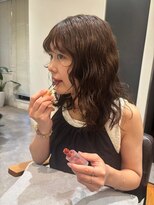 ユーフォリア 青山(Euphoria)&nbsp;【担当きょうこ】ふんわりパーマ赤み消しアッシュベージュ透明感