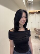 アローム(alom) イメチェン/ホワイトブロンド/外ハネボブ/美髪/茅ヶ崎