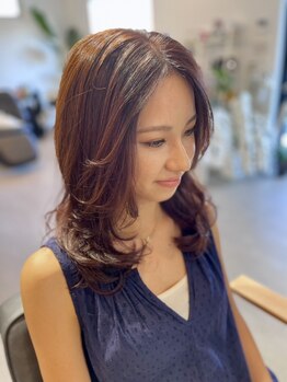 お顔周りも目元も華やかに＊ヘアとアイの同時施術でトータルビューティーが叶うサロン【佐野】