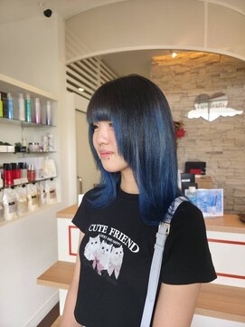ピュア ハーツ 西尾店(Pure Hearts) ミディアムヘア/デザインカラー/フェイスフレーミング/西尾