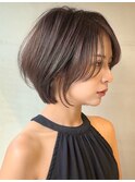 長めの大人美人ショート