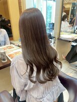 ルページ 千葉(lpage)&nbsp;髪質改善/顔周りレイヤーカット/グレージュ[千葉/千葉駅]