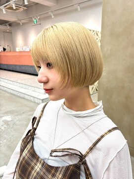 ブリーチ/ショート/ボブ/髪質改善/縮毛矯正/名駅y32