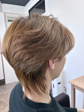 ヘヤ 湘南台(Heya) ナチュラルくびれウルフ(メンズ)