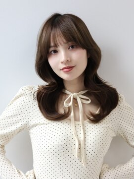 ジーナ 近鉄奈良(Zina) 顔まわりカット/韓国ヘア/レイヤーカット/髪質改善/奈良/kyoka