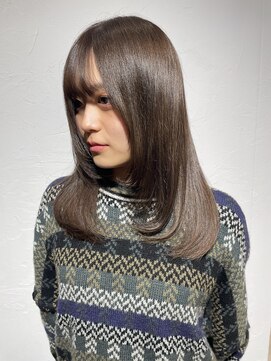 トレフ(Trefle) シャギーカット/ダークブラウン