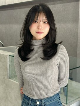 SSAW ワンカールでふわっとミディアムレイヤー