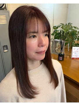 クロップ(CROP) お手入れしやすいミディアムヘア☆