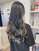 キャアリー(Caary)&nbsp;福山美容室caaryブリーチインナーカラーイルミナカラー髪質改善