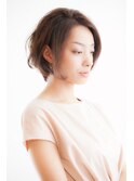 【Camino TAKU】大人スタイルの耳かけボブ