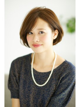 ルカ(Luca) 【今季のトレンド】　センターパート×ナチュラルボブ