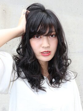 ヘアーサロン ニュアンス(HAIR SALON nuance) 質感ウェーブ　ブルージュ　ロング