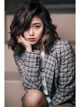 アフィナー(Afinar) 【hiroラフミディ】★クールミディボブ★【横浜/Afinar】