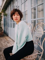 エクファ ヘア リゾート 大津 瀬田店(ex-fa hair resort)&nbsp;【瀬田◆エクファヘアリゾート】ひし形×エアリーショート