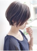 Say. 戸崎亨祐　ローライト　スリークボブ　ショートヘア