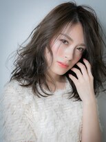 カバーヘア ブリス 戸田公園西口店(COVER HAIR bliss) くすみカラーくせ毛風ニュアンスウェーブw戸田公園30代40代50代