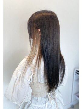 エンリッチヘア(enrich hair) インナーカラー　ベージュ　　髪質改善トリートメント