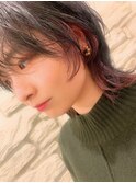 ウルフレイヤー×インナーカラー