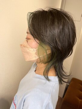 フロート 小阪店(float) インナーカラー　ヌナボブ チャンモリ ボブルフ