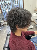 エイト(AITE)&nbsp;ツイストスパイラルパーマセンターパート<理容室>川口鳩ヶ谷44