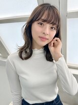 ラ シーク ふじみ野西口店(Ra:seek)&nbsp;かわいい韓国風ミディアムヘア