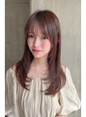 【Lond ambre】五島巨幹 モテ愛され/レイヤー/大人ガーリー/前髪
