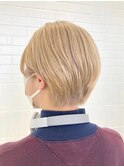 ダブルカラーブロンドベージュカラーケアブリーチハイトーン韓国