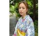 【大阪花火大会♪】浴衣着付け＋ヘアアレンジ（ヘアセット）11000♪
