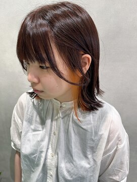 アヴァンス 堺東店(AVANCE.) イヤリングカラー×オレンジ