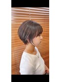 丸みショートボブ