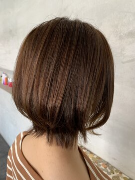 セットアップ 倉敷中庄店(SET-UP) 秋麗外はねボブ