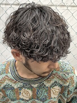 エリマ 茅ヶ崎(elima) 波巻きスパイラルパーマメンズマッシュウルフツイストスパイラル