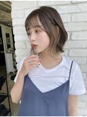 【futaba】くびれボブ×インナーカラー