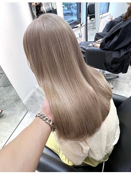 ミラ(MIRA) ミルクティーベージュ/春カラー/ハイトーンカラー/学割