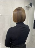 ブリーチ毛ボブの髪質改善♪
