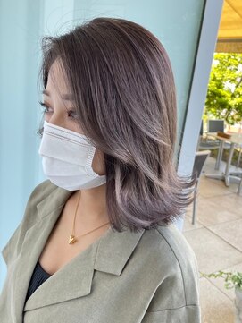 ルームヘア 代々木上原店(Room hair) ボブ/グレージュ/大人女性/レイヤー/ショート[代々木上原]