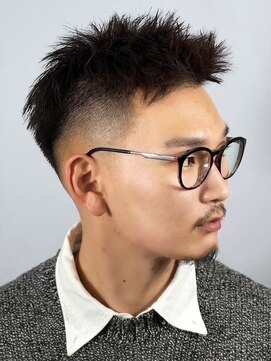 プレミアムバーバー 表参道店(PREMIUM BARBER produce by HIRO GINZA) ツーブロックショート
