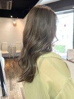 ジールヤマグチ 朝霧駅前店&nbsp;【韓国風レイヤーカット】マーブ/イルミナカラー/韓国風/中華風