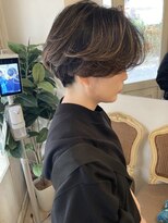 シェノン 赤羽店(CHAINON)&nbsp;ハイライトマッシュショート刈り上げ女子埼京線赤羽ヘアサロン