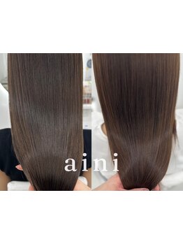 まとまりのある、うる艶髪がその日に叶う♪天使の艶シリーズで髪質改善【天王寺/阿倍野/白髪ぼかし】