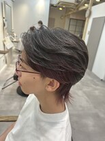 リリー 勝田台店(Lilly)&nbsp;〈Lilly勝田台 佐藤愛〉メンズウルフ　インナーカラー