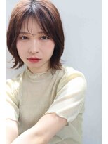 ウル(ulu)&nbsp;外はねボブ　透明感カラー　白髪ぼかし　名東区　大人女性