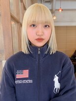 カナン(CANAAN) ハイトーン　ブロンドボブ　抜きっぱなし