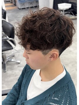 オム ブランシェ(HOMME BLANCHE’) 【Natsuki】強めシャドウパーマ